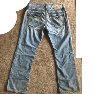 Men’s True Religion Ricky Big O T Jeans Size 38